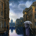 Realistic Rain Live Wallpaper logo