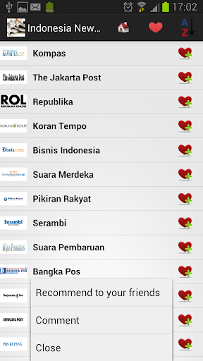 【免費新聞App】Indonesia Newspapers And News-APP點子