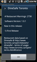 DineSafe/YorkSafe Toronto APK Cartaz #4