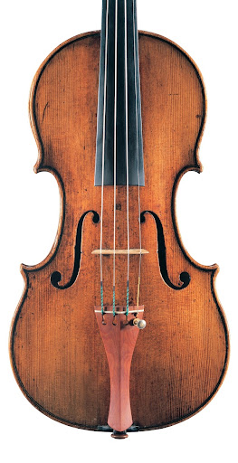 Antonio Stradivari 1669 "Clisbee" violin - back