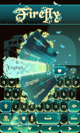 【免費個人化App】firefly go keyboard theme-APP點子