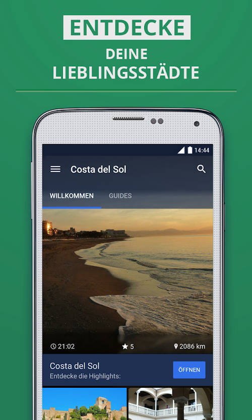 Android application Costa del Sol Premium Guide screenshort