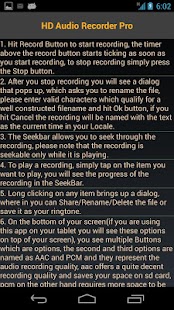   HD Audio Recorder- screenshot thumbnail   