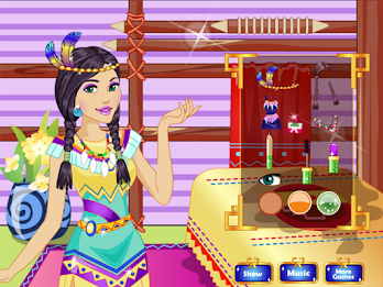 Native Princess Makeover poster 3