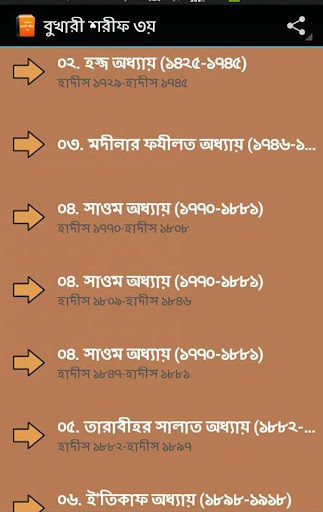 【免費書籍App】বাংলা বুখারী শরীফ ৩য়-APP點子