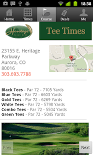 Lastest Heritage Eagle Bend Tee Times APK