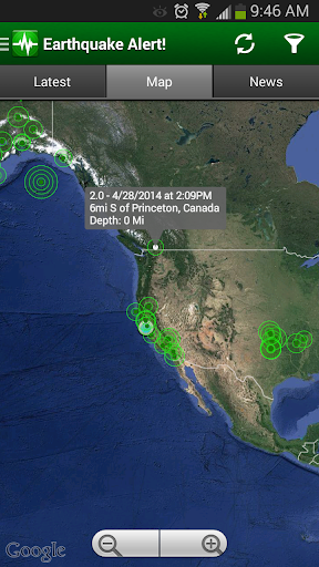 Earthquake Alert!