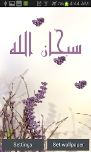 Flowers Islamic Livewallpaper(圖6)-速報App