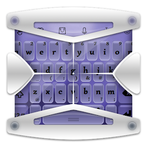 Blurry Purple TouchPal Theme 2.4