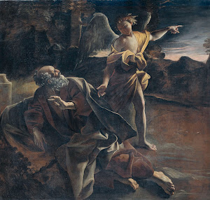 RIJKS: Giovanni Lanfranco: The Prophet Elijah Awakened in the Desert by an Angel 1625