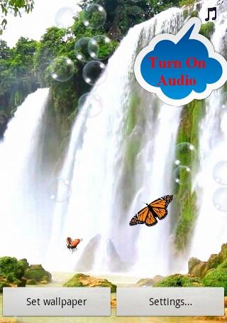 Waterfall Pro Live Wallpaper Screen 2
