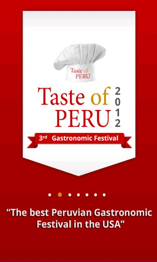 Taste of Peru 2012