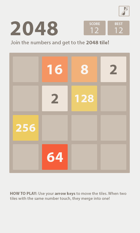 2048 SUPER PRO Screen 2