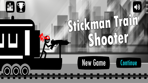 【免費動作App】Stickman Train Shooting-APP點子