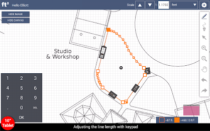 Area Calculator ✏️ Images - Maps - SketchAndCalc™ poster 11