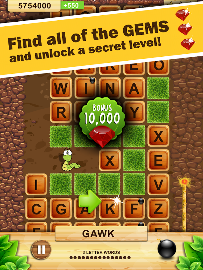 Word Wow Help a worm out! Android Apps on Google Play