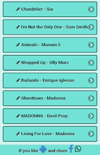 Top songs lyrics Europe Screenshots 3