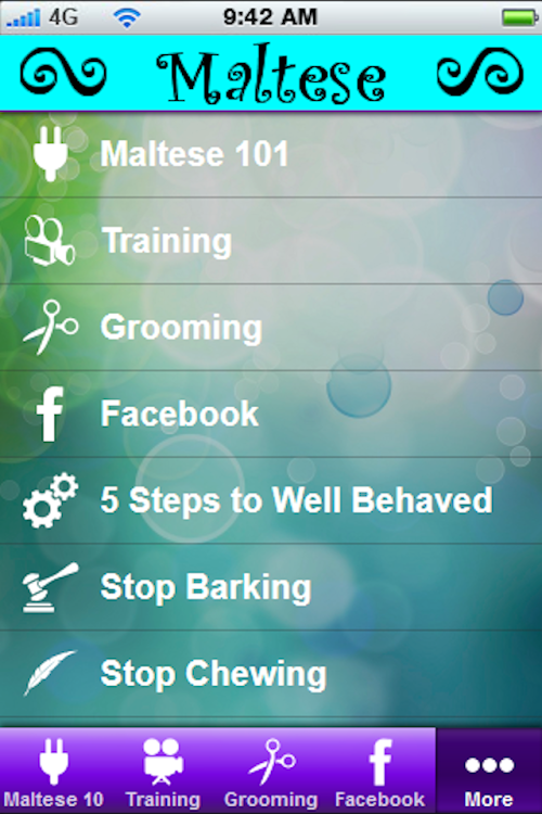 Android application Maltese + screenshort