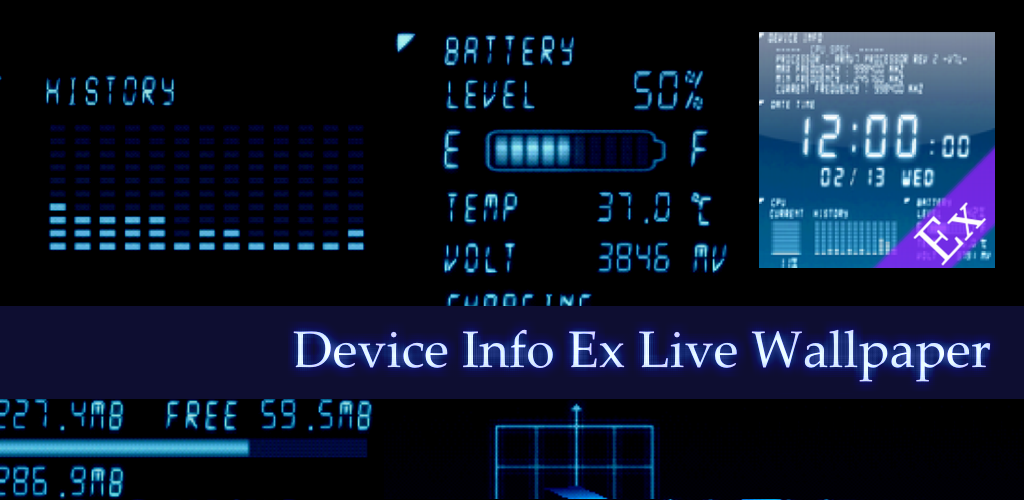 Device Info Ex Live Wallpaper 11 0 0 Apk Download Jp Main Kurousa Android Livewallpaper Deviceinfoex Apk Free