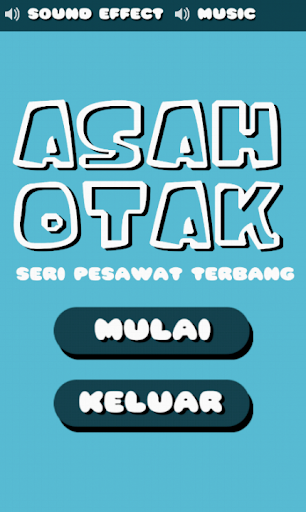 Asah Otak Seri Pesawat