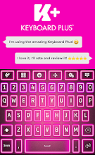 Neon Pink Keyboard APK Download for Android