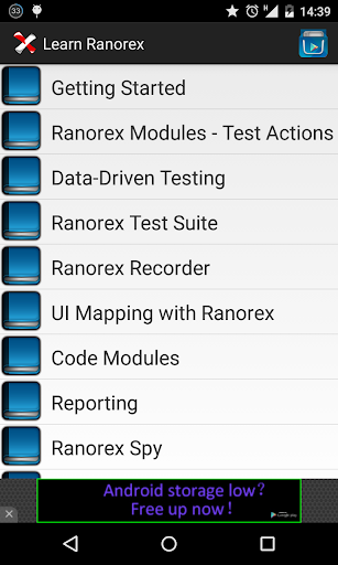 Learn Ranorex testing