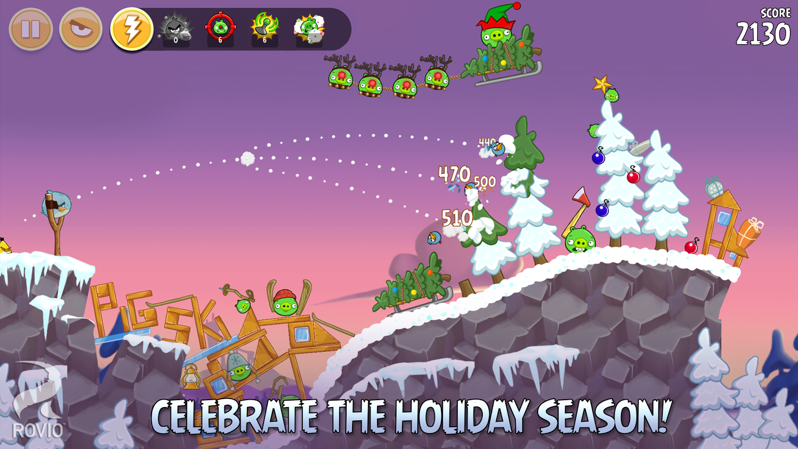 Angry Birds Seasons - screenshot