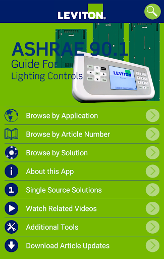 Leviton ASHRAE 90.1 App