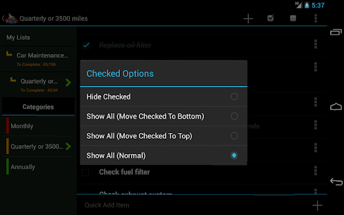 Car Maintenance List FREE(圖4)-速報App