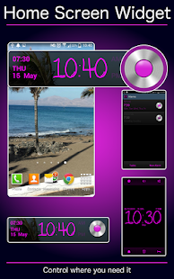 download Pink Clock free