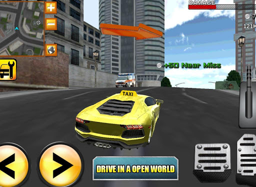 Crazy Driver Taxi Duty 3D