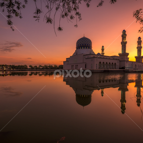 City mosque Kota Kinabalu, Sabah, Malaysia by Marc James - Buildings & Architecture Places of Worship