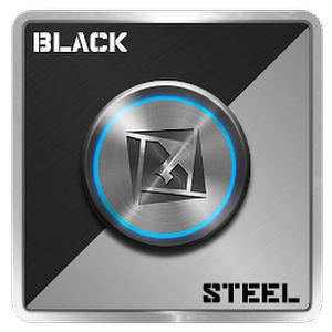 Black-Steel TSF Shell Theme by Torp Themes gone Free on Google Play Store