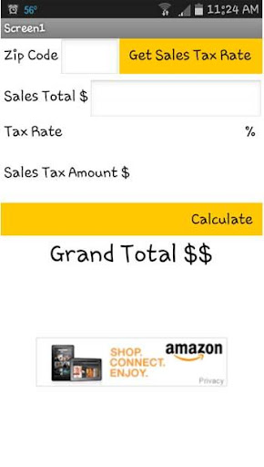 Sales Tax Calculator