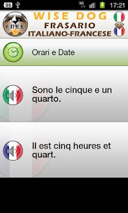 French Italian Phrasebook Screenshots 2