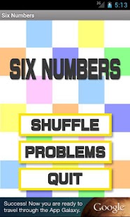 Six Numbers