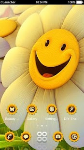 download Smile CLauncher Theme free