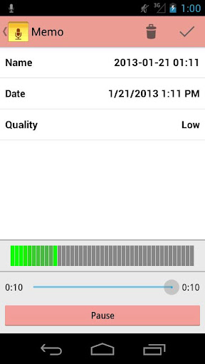 Audio Memos - Voice Recorder