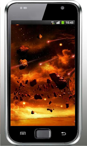 Galaxy Inferno live wallpaper