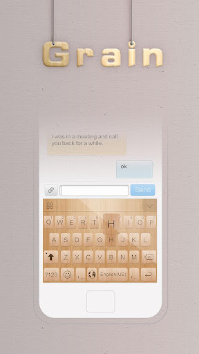 Grain Theme _ Emoji Keyboard