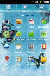 Motýlek Theme GO Launcher EX poster 5
