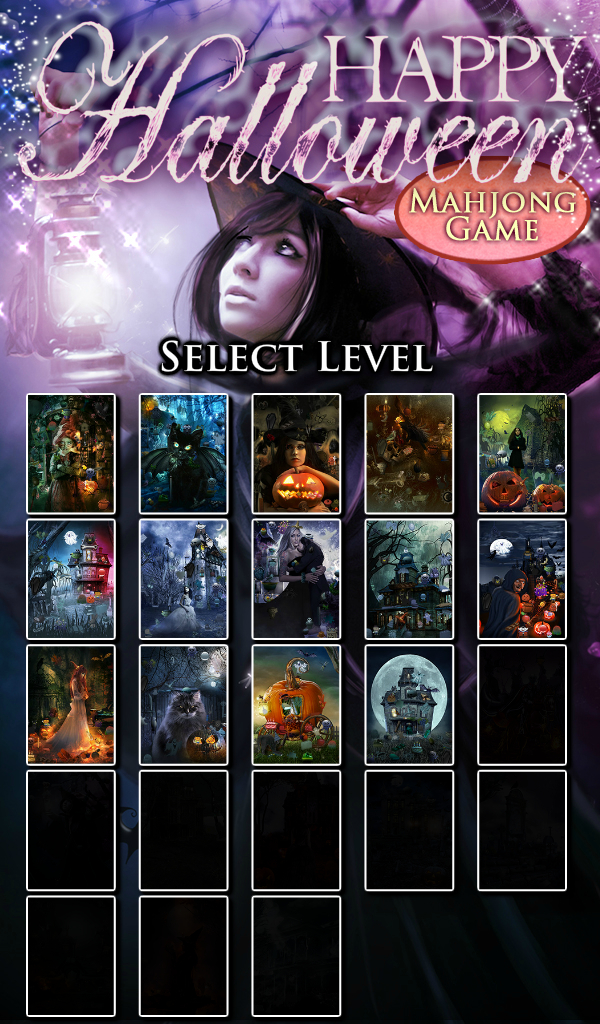 Mahjong - Happy Halloween Screen 3