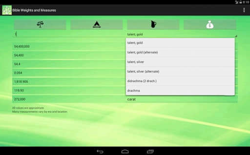 【免費教育App】Bible Weights and Measures-APP點子