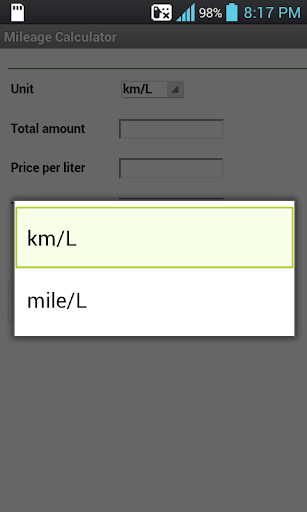 Car Mileage Calculator