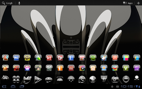 icon pack black deluxe