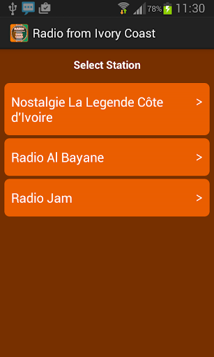 Radio from Ivory Coast