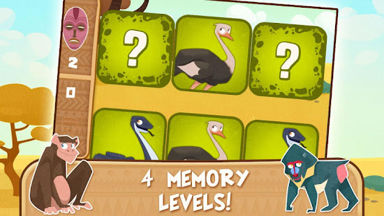 Africa Games for Kids - Animals Puzzles(圖2)-速報App