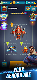 HAWK: Airplane Space games 2
