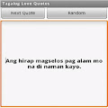 Tagalog Love Quotes Apk