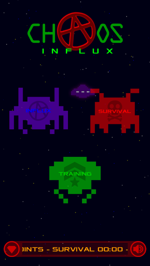 Android application Chaos Influx screenshort